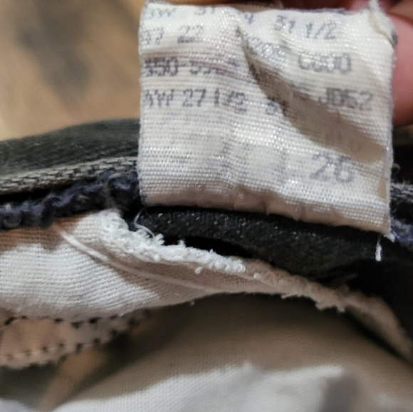 Lee Vintage 90's Women's Black Denim Stretch Waist Casual Jeans Size 12 M - Picture 7 of 9